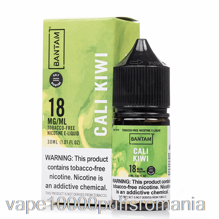Vape Romania Cali Kiwi Sare - Bantam Vape - 30ml 48mg